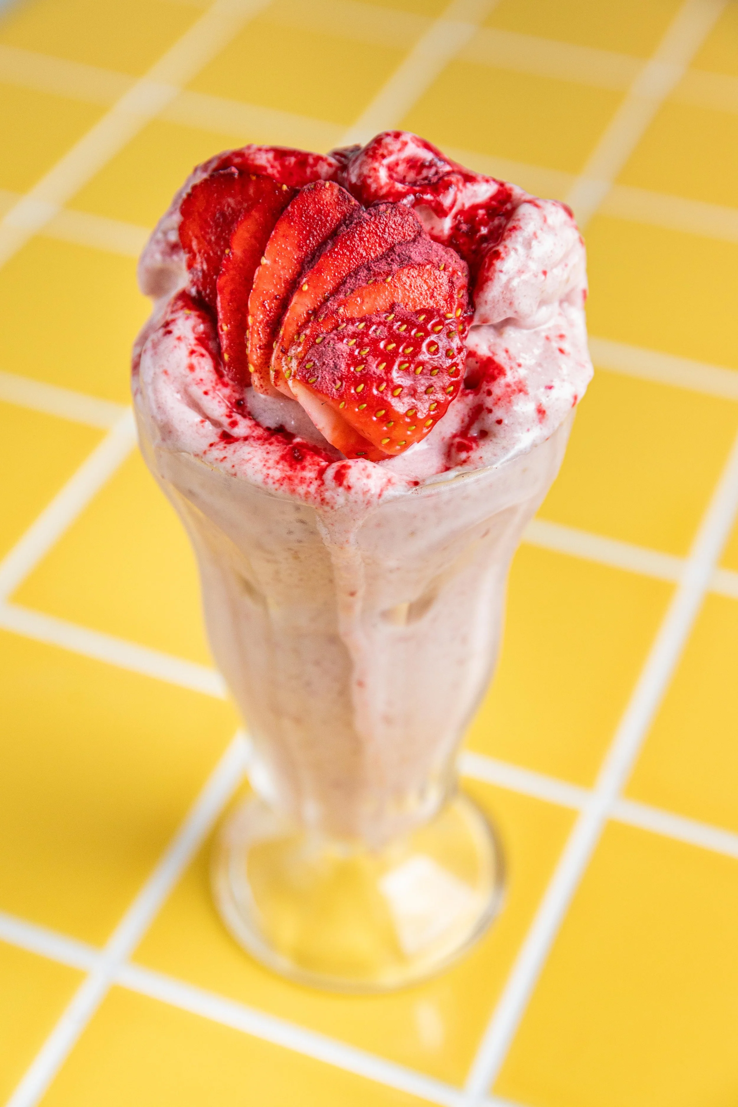 Strawberries and Cream Thickshake — COOK WITH LUKE